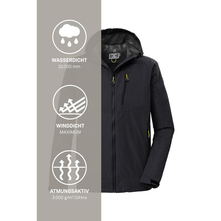 KILLTEC KILLTEC KOS 41 MN JCKT Funktionsjacke Herren - Schwarz0110 - 4 | SportScheck