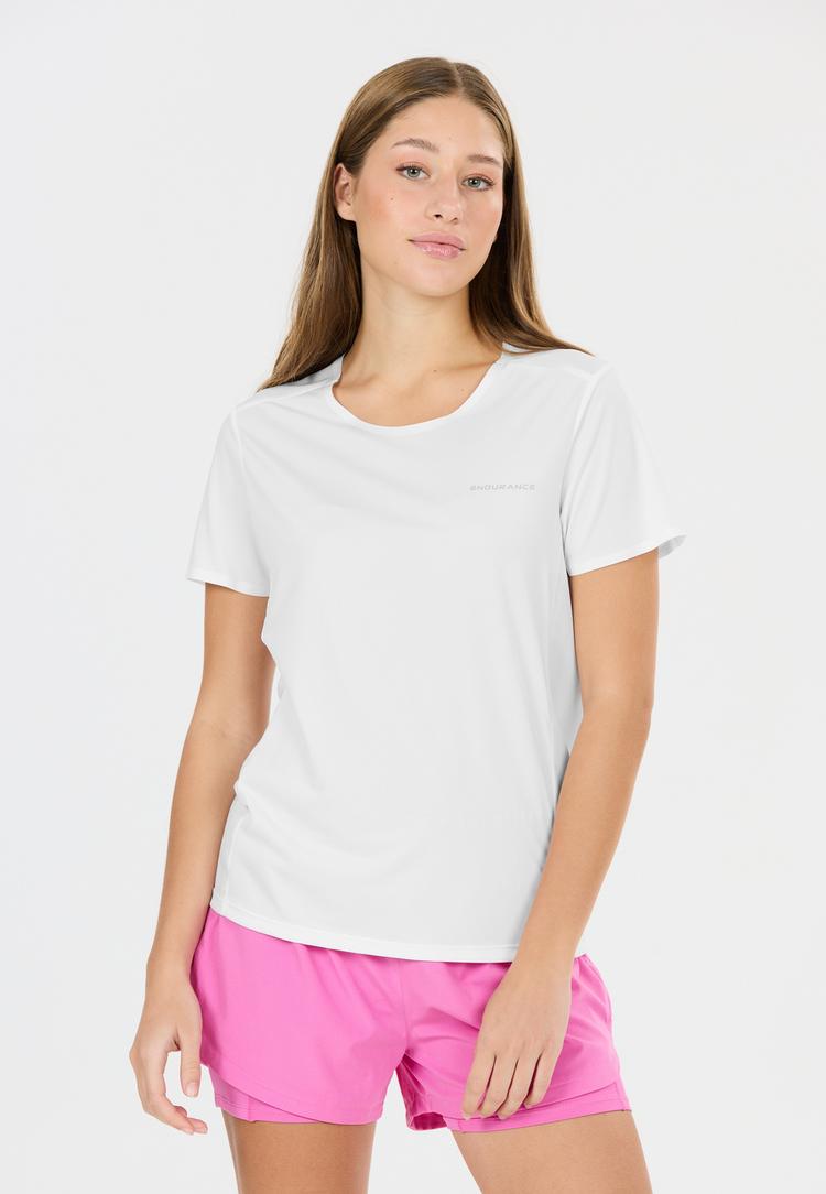 Endurance Endurance Waane Laufshirt Damen - 1002 White - 0 | SportScheck