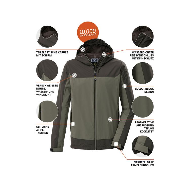 KILLTEC KILLTEC KOS 40 MN JCKT Funktionsjacke Herren - Oliv - 3 | SportScheck