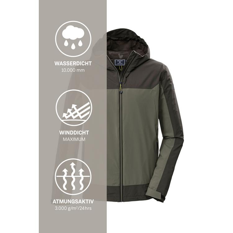 KILLTEC KILLTEC KOS 40 MN JCKT Funktionsjacke Herren - Oliv - 4 | SportScheck