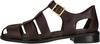 Clarks Hana Sun Sandalen Damen - 5228 Dark Brown Lea