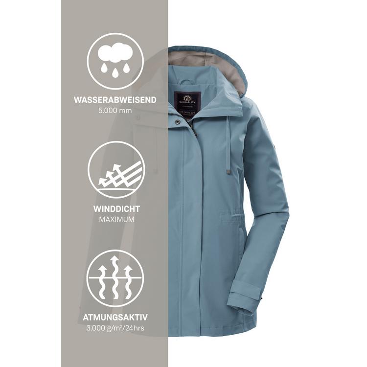 G.I.G.A. DX by killtec G.I.G.A. DX by killtec GS 106 WMN JCKT Softshelljacke Damen - Blau306 - 4 | SportScheck