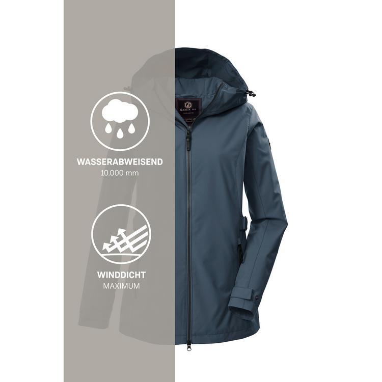 G.I.G.A. DX by killtec G.I.G.A. DX by killtec GS 114 WMN JCKT Softshelljacke Damen - Rauchblau343 - 4 | SportScheck