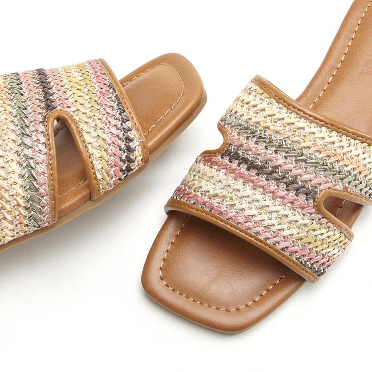 Lascana Lascana Pantolette Sandalen Damen - bunt - 0 | SportScheck