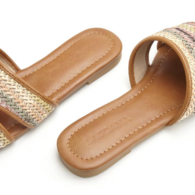 Lascana Lascana Pantolette Sandalen Damen - bunt - 2 | SportScheck