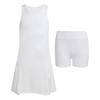adidas GIRLS CLUB TENNIS CLIMACOOL KLEID Tenniskleid Kinder - White