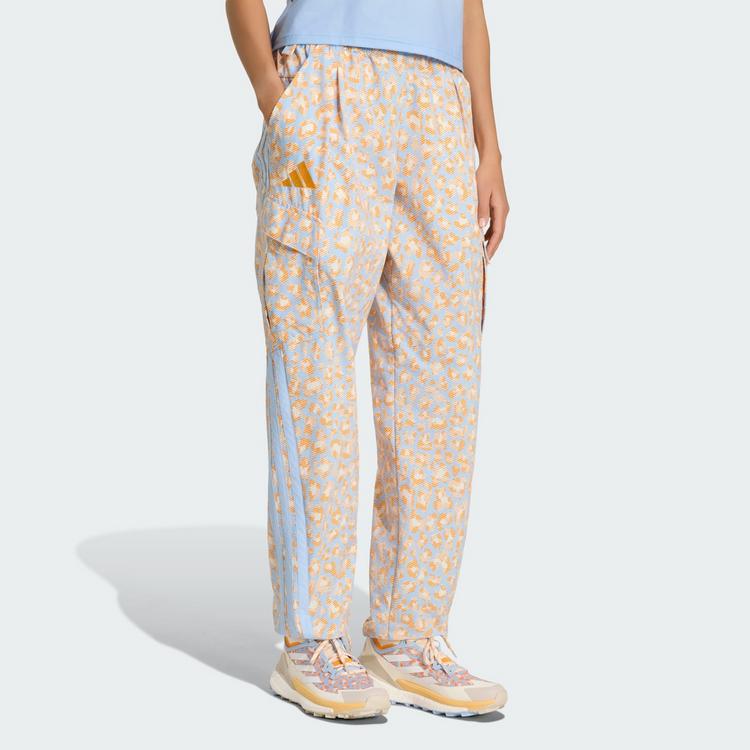 adidas adidas Terrex Xploric CLIMA365 Cargohose Wanderhose Damen - Off White / Glow Blue / Pure Tangerine - 0 | SportScheck