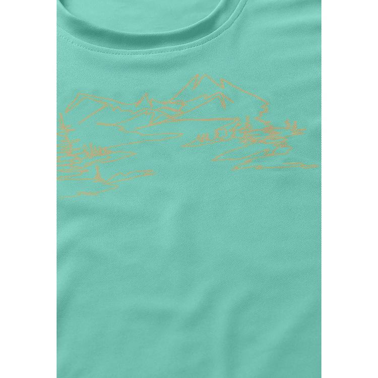 Maier Sports Maier Sports Wilma Print T-Shirt Damen - Gr&uuml;n2042 - 1 | SportScheck