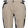 CMP MAN FREE BIKE BERMUDA WITH INNER ME Fahrradshorts Herren - Beige
