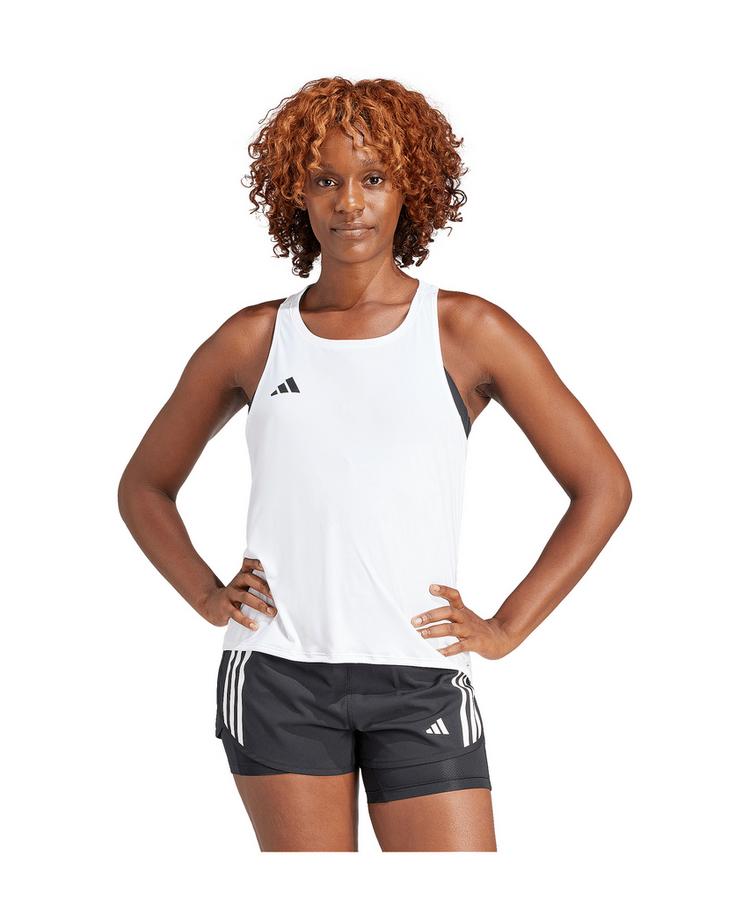 adidas adidas Adizero Tanktop Damen Laufshirt Damen - weiss - 2 | SportScheck