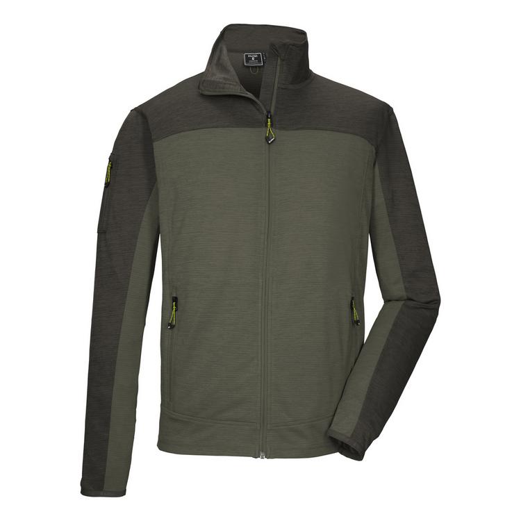 KILLTEC KILLTEC KOS 42 MN FLX JCKT Fleecejacke Herren - Oliv - 0 | SportScheck