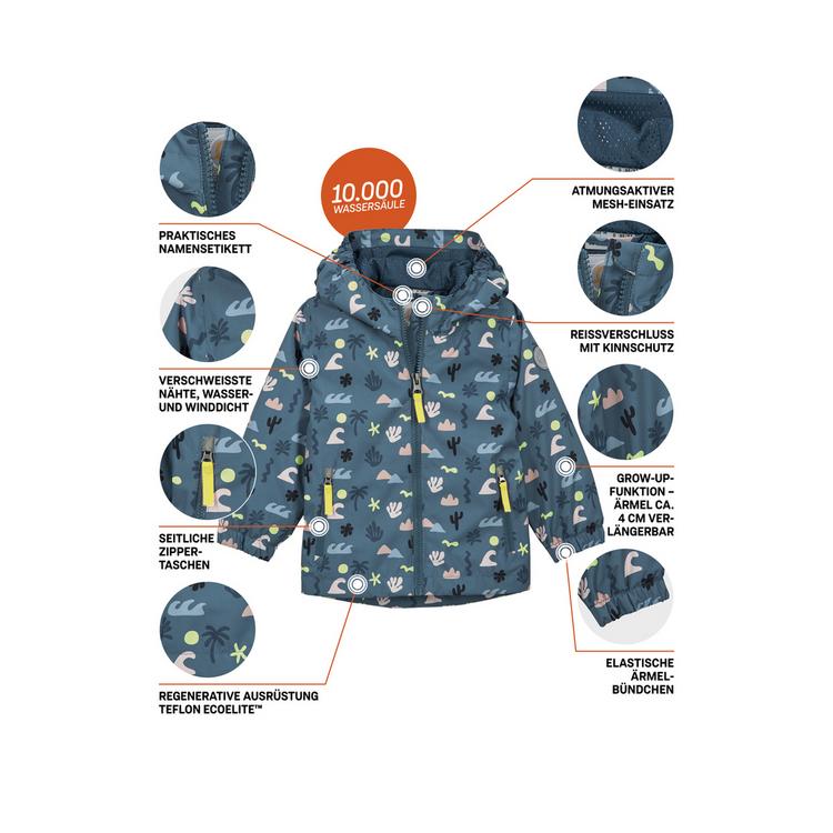 first instinct by killtec first instinct by killtec FIOS 25 MNS JCKT Softshelljacke Kinder - Blau3026 - 3 | SportScheck