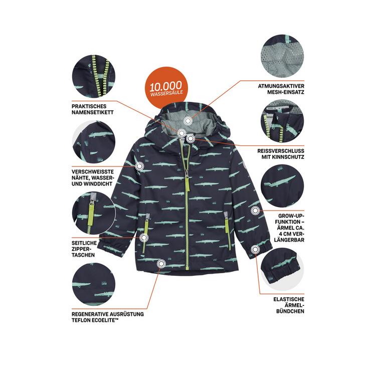 first instinct by killtec first instinct by killtec FIOS 25 MNS JCKT Softshelljacke Kinder - Blau3044 - 3 | SportScheck