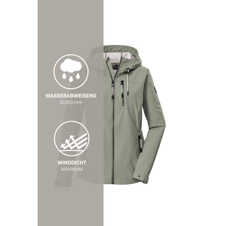 G.I.G.A. DX by killtec G.I.G.A. DX by killtec GS 111 WMN SFTSHLL JCKT Softshelljacke Damen - Gr&uuml;n2023 - 5 | SportScheck