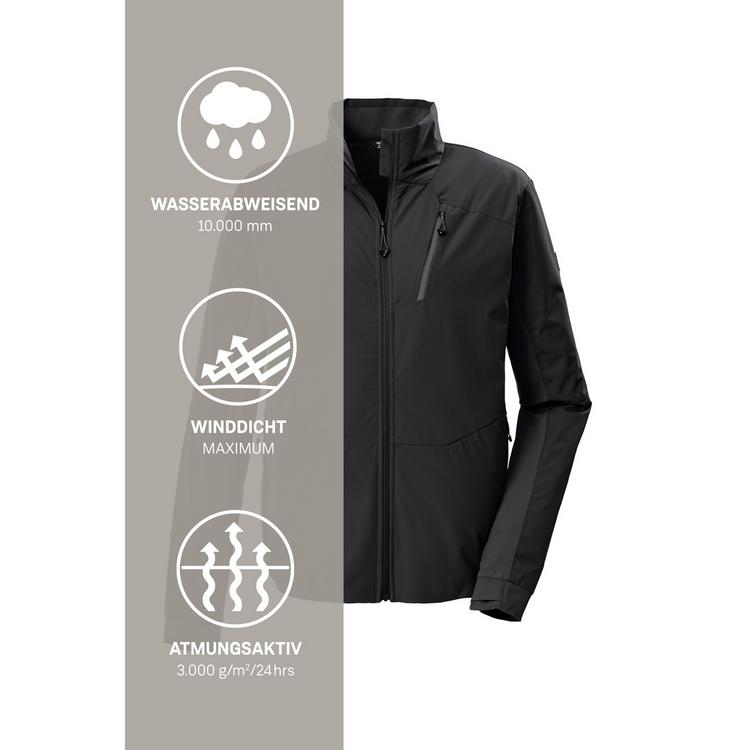 KILLTEC KILLTEC KOS 25 MN JCKT Funktionsjacke Herren - Schwarz0110 - 4 | SportScheck
