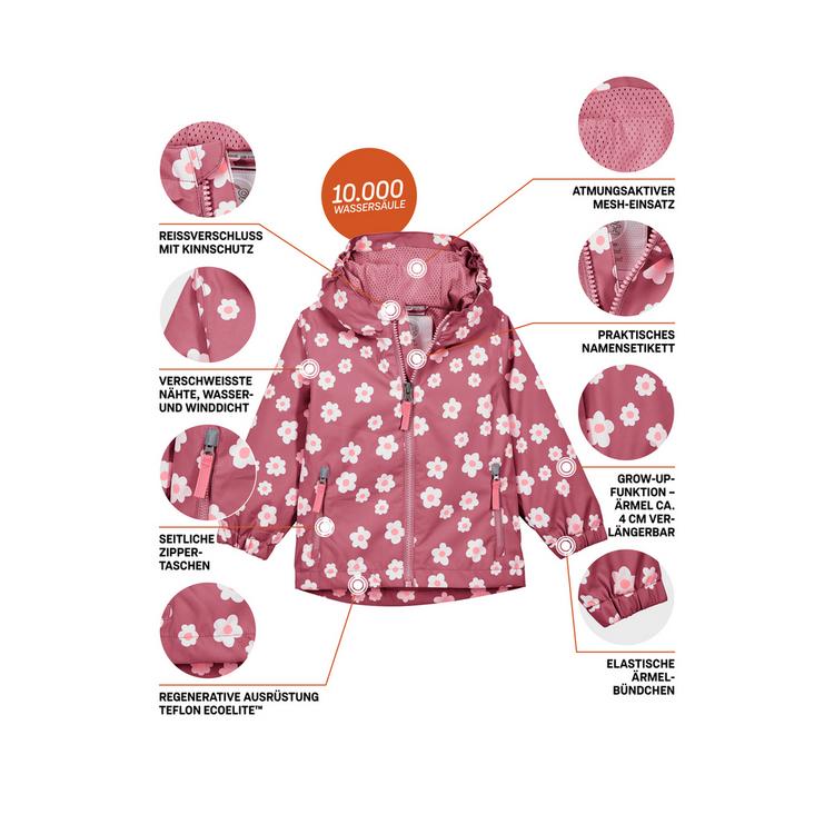 first instinct by killtec first instinct by killtec FIOS 24 MNS JCKT Softshelljacke Kinder - Rose4018 - 3 | SportScheck