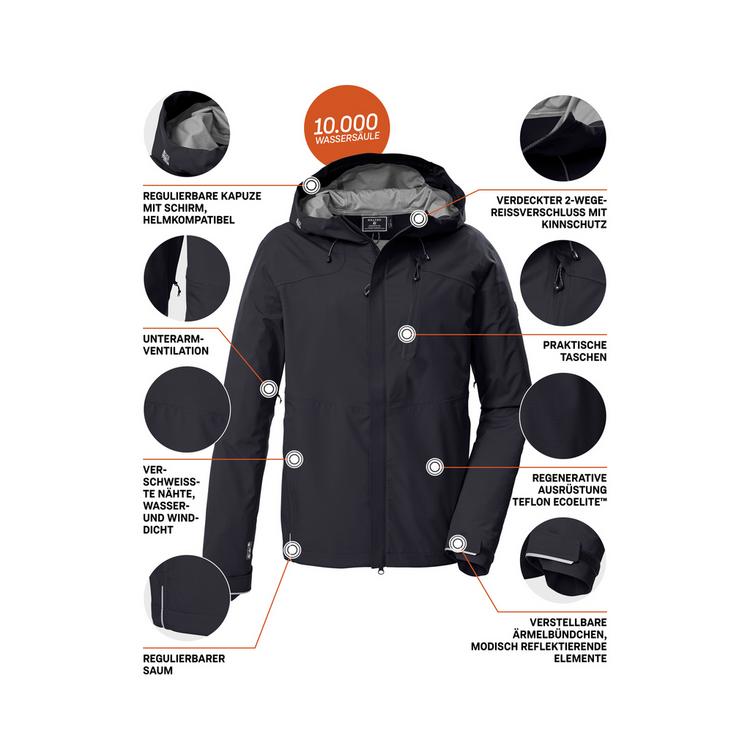 KILLTEC KILLTEC KOS 27 MN JCKT Funktionsjacke Herren - Schwarz0110 - 3 | SportScheck