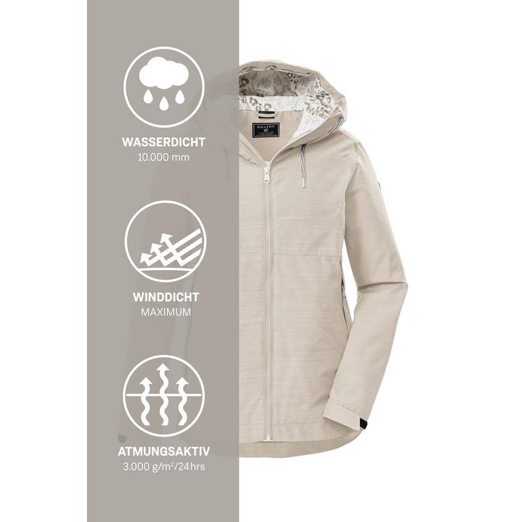KILLTEC KILLTEC KOS 62 WMN JCKT Softshelljacke Damen - Zement8410 - 4 | SportScheck