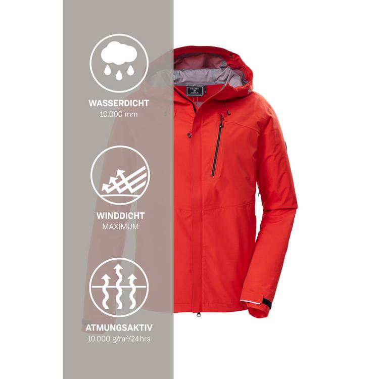 KILLTEC KILLTEC KOS 27 MN JCKT Funktionsjacke Herren - Rot459 - 4 | SportScheck