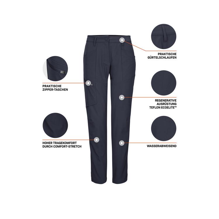 KILLTEC KILLTEC KOS 90 WMN PNTS Trekkinghose Damen - Blau3023 - 3 | SportScheck