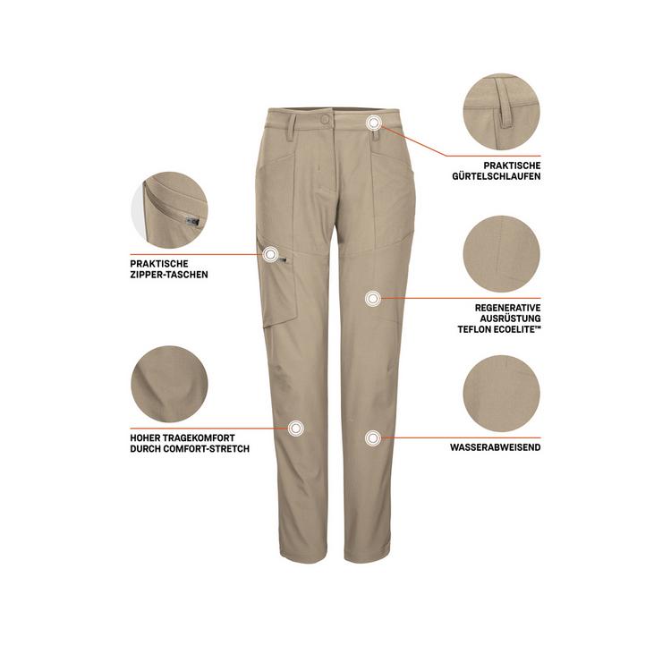 KILLTEC KILLTEC KOS 90 WMN PNTS Trekkinghose Damen - Braun5936 - 3 | SportScheck