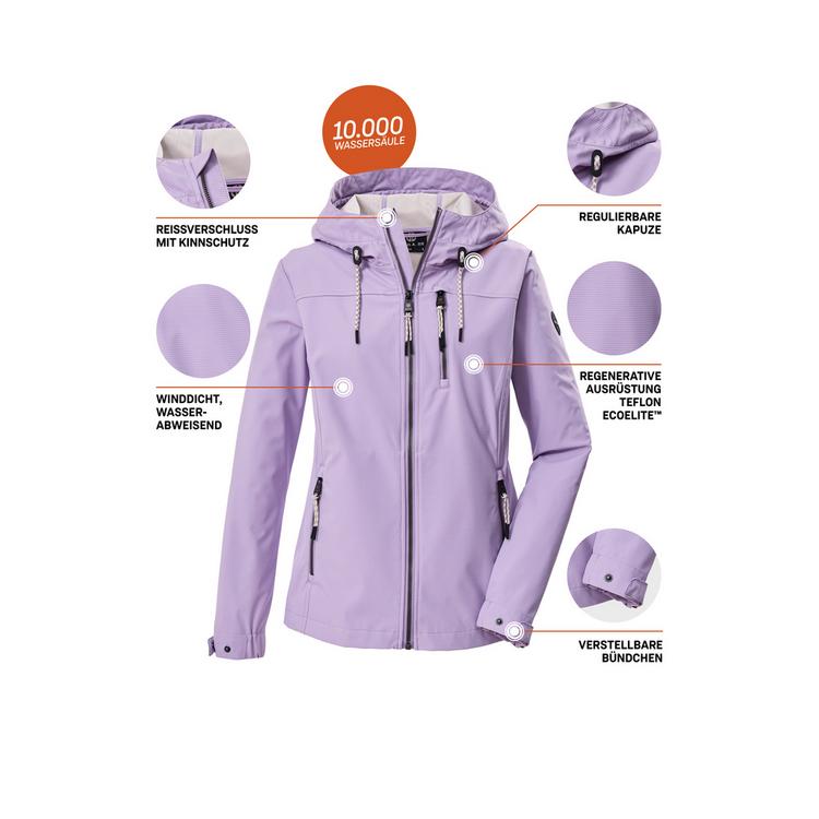 G.I.G.A. DX by killtec G.I.G.A. DX by killtec GS 111 WMN SFTSHLL JCKT Softshelljacke Damen - Blau3067 - 3 | SportScheck