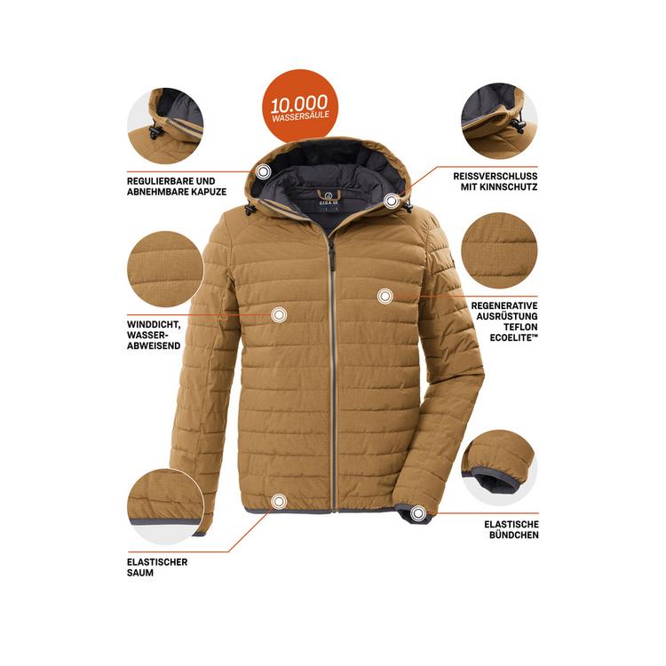 G.I.G.A. DX by killtec G.I.G.A. DX by killtec GS 86 MN QLTD JCKT Funktionsjacke Herren - Khaki1610 - 3 | SportScheck