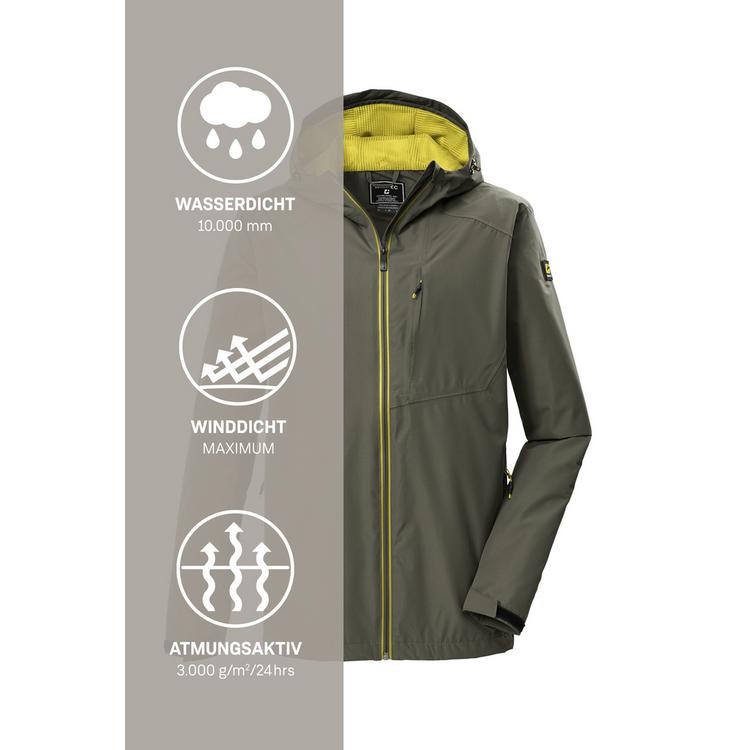 KILLTEC KILLTEC KOS 56 MN JCKT Funktionsjacke Herren - Oliv - 4 | SportScheck
