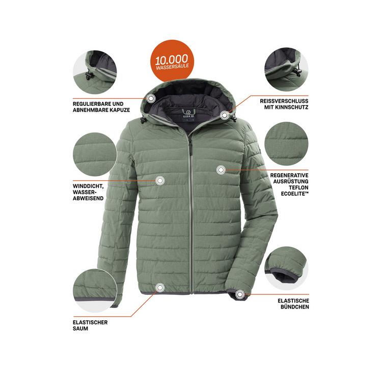 G.I.G.A. DX by killtec G.I.G.A. DX by killtec GS 86 MN QLTD JCKT Funktionsjacke Herren - Gr&uuml;n204 - 3 | SportScheck