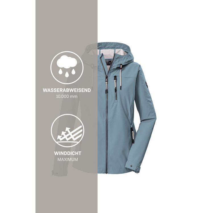 G.I.G.A. DX by killtec G.I.G.A. DX by killtec GS 111 WMN SFTSHLL JCKT Softshelljacke Damen - Blau306 - 4 | SportScheck