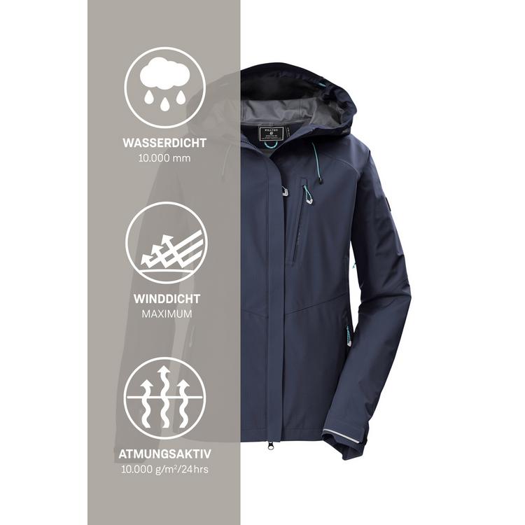 KILLTEC KILLTEC KOS 67 WMN JCKT Softshelljacke Damen - Blau3023 - 4 | SportScheck