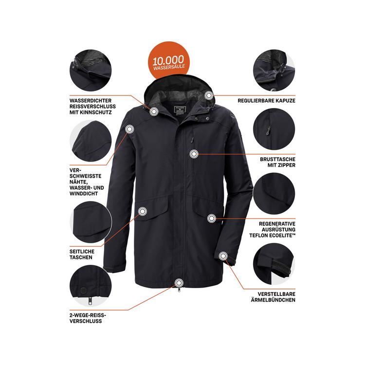 KILLTEC KILLTEC KOS 58 MN JCKT Funktionsjacke Herren - Schwarz0110 - 3 | SportScheck