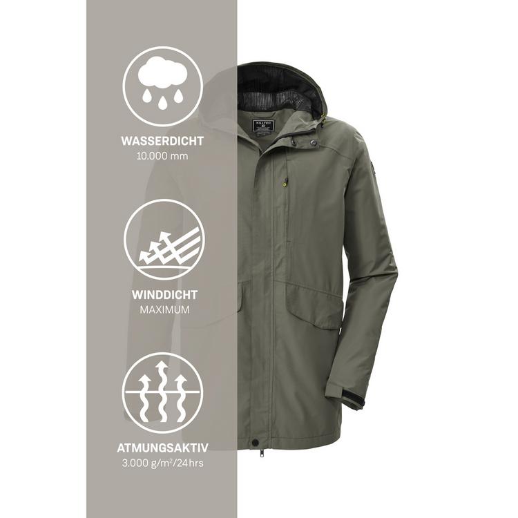 KILLTEC KILLTEC KOS 58 MN JCKT Funktionsjacke Herren - Oliv - 4 | SportScheck
