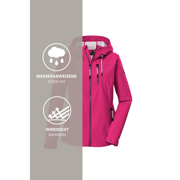 G.I.G.A. DX by killtec G.I.G.A. DX by killtec GS 111 WMN SFTSHLL JCKT Softshelljacke Damen - Pink4713 - 4 | SportScheck