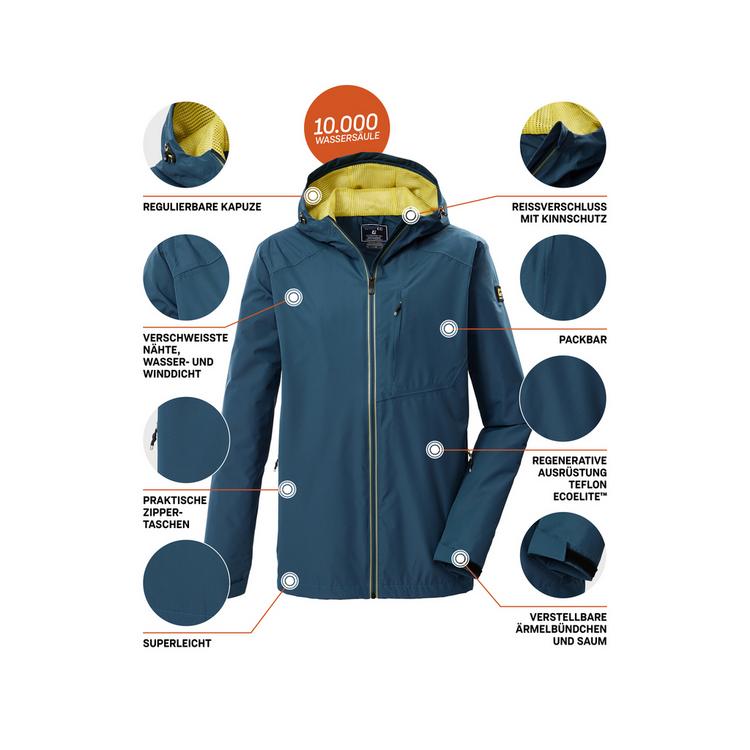 KILLTEC KILLTEC KOS 56 MN JCKT Funktionsjacke Herren - Blau3048 - 3 | SportScheck