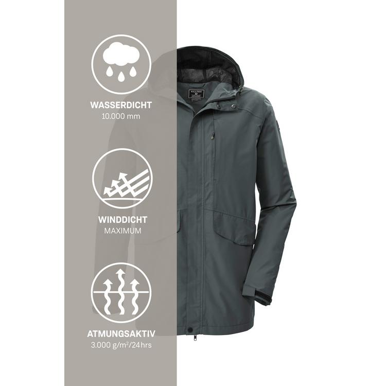 KILLTEC KILLTEC KOS 58 MN JCKT Funktionsjacke Herren - Gr&uuml;n208 - 4 | SportScheck