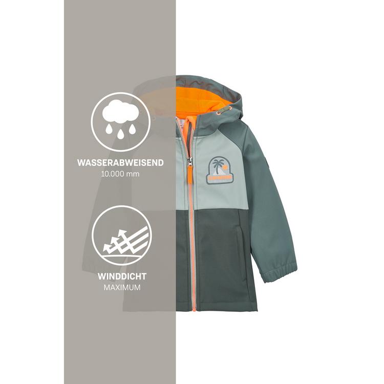 first instinct by killtec first instinct by killtec FIOS 4 MNS SFTSHLL JCKT Softshelljacke Kinder - Gr&uuml;n2045 - 5 | SportScheck