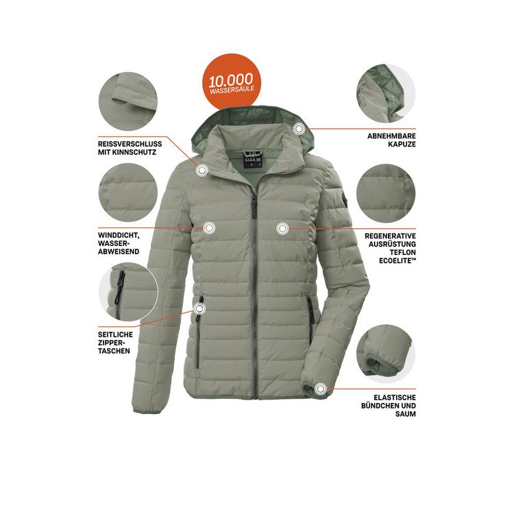 G.I.G.A. DX by killtec G.I.G.A. DX by killtec GS 110 WMN QLTD JCKT_Uyaka Softshelljacke Damen - Gr&uuml;n2023 - 3 | SportScheck