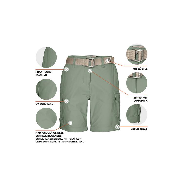 G.I.G.A. DX by killtec G.I.G.A. DX by killtec GS 6 WMN SHRTS Funktionsshorts Damen - Gr&uuml;n204 - 3 | SportScheck