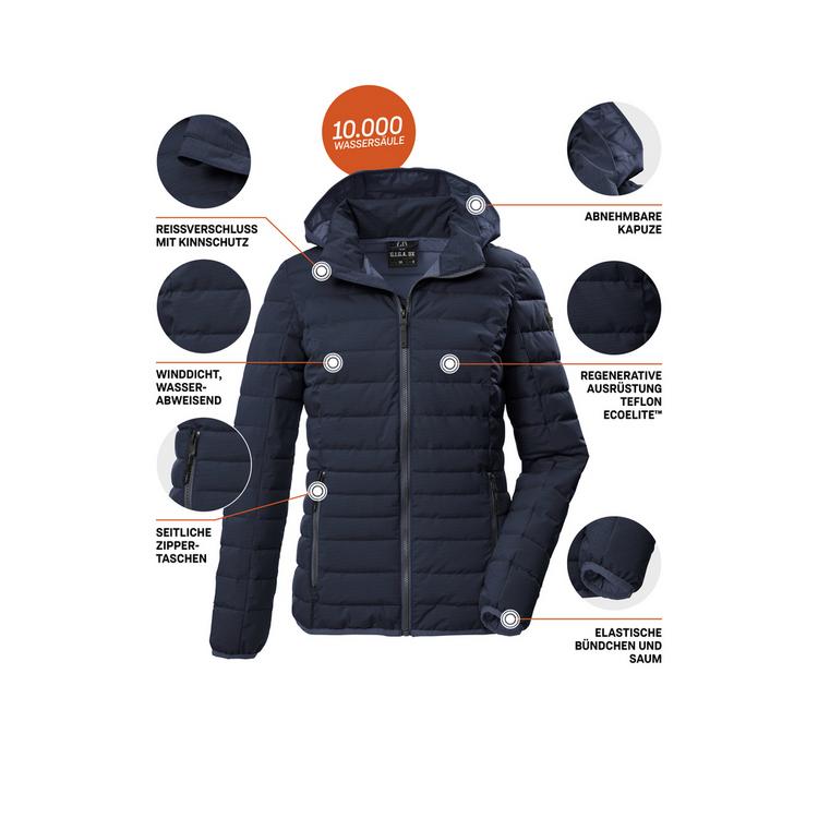 G.I.G.A. DX by killtec G.I.G.A. DX by killtec GS 110 WMN QLTD JCKT_Uyaka Softshelljacke Damen - Blau3044 - 3 | SportScheck