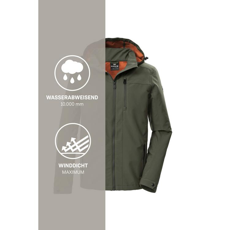 G.I.G.A. DX by killtec G.I.G.A. DX by killtec GS 108 MN SFTSHLL JCKT Funktionsjacke Herren - Oliv - 5 | SportScheck