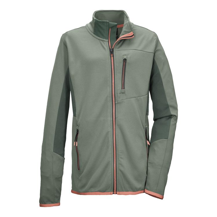 KILLTEC KILLTEC KOS 140 BYS FLX JCKT Fleecejacke Kinder - Gr&uuml;n2047 - 0 | SportScheck