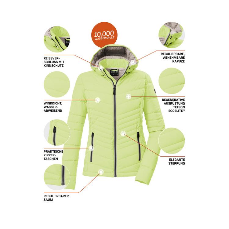 G.I.G.A. DX by killtec G.I.G.A. DX by killtec GS 91 WMN QLTD JCKT Softshelljacke Damen - Gr&uuml;n2038 - 3 | SportScheck