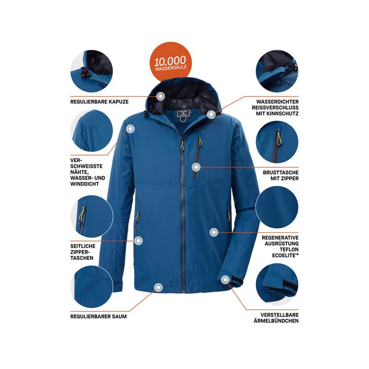 KILLTEC KILLTEC KOS 41 MN JCKT Funktionsjacke Herren - Blau3048 - 3 | SportScheck