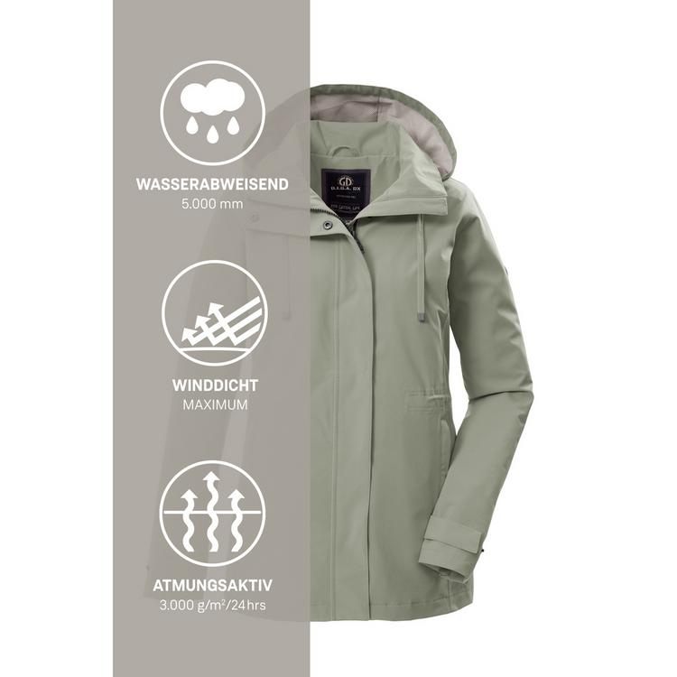 G.I.G.A. DX by killtec G.I.G.A. DX by killtec GS 106 WMN JCKT Softshelljacke Damen - Gr&uuml;n2023 - 4 | SportScheck