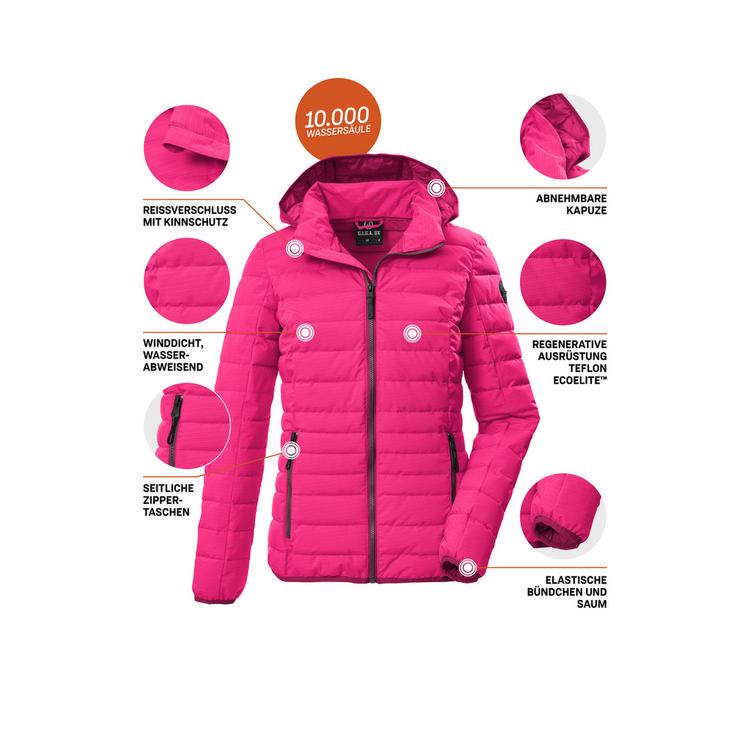 G.I.G.A. DX by killtec G.I.G.A. DX by killtec GS 110 WMN QLTD JCKT_Uyaka Softshelljacke Damen - Pink4713 - 3 | SportScheck