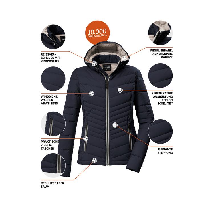 G.I.G.A. DX by killtec G.I.G.A. DX by killtec GS 91 WMN QLTD JCKT Softshelljacke Damen - Blau3044 - 5 | SportScheck