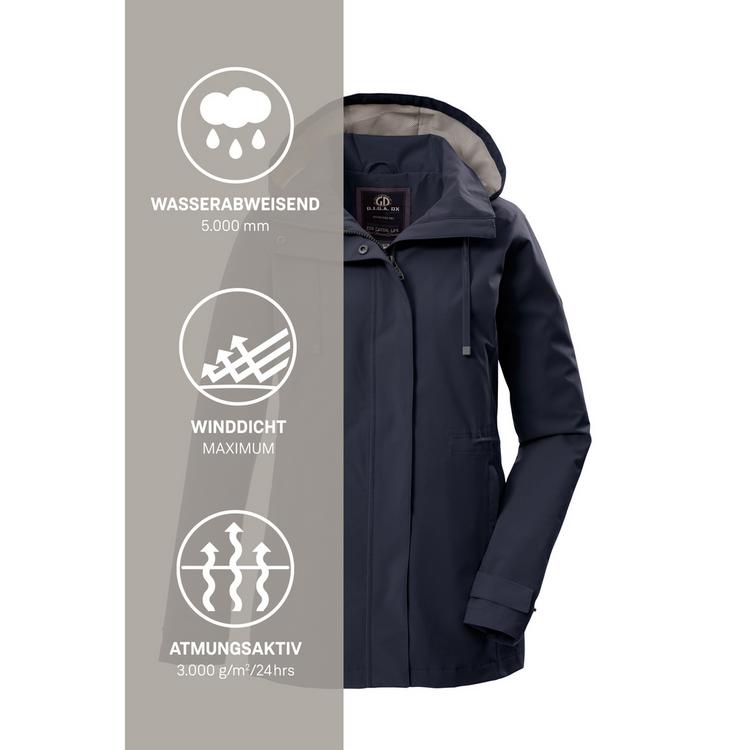 G.I.G.A. DX by killtec G.I.G.A. DX by killtec GS 106 WMN JCKT Softshelljacke Damen - Blau3044 - 4 | SportScheck