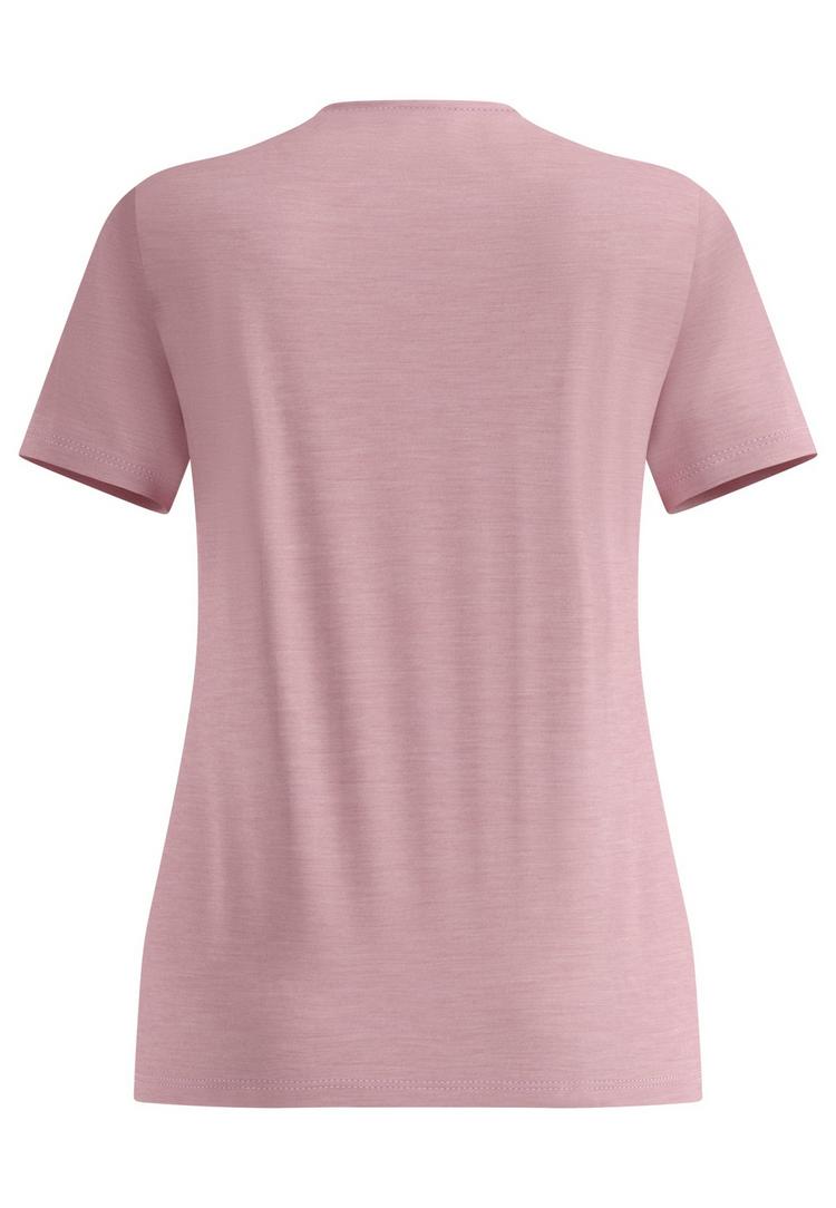 Odlo Odlo Ascent 130 T-Shirt aus Merinomix Funktionsshirt Damen - hyper pink melange(30324) - 0 | SportScheck