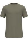 Odlo Ascent 130 T-Shirt aus Merinomix Funktionsshirt Herren - vetiver melange(40457)